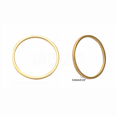 Ion Plating(IP) 304 Stainless Steel Linking Ring X-STAS-S079-13-B05-NF-1