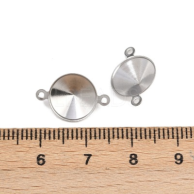 304 Stainless Steel Connector Charms STAS-B108-02P-02-1