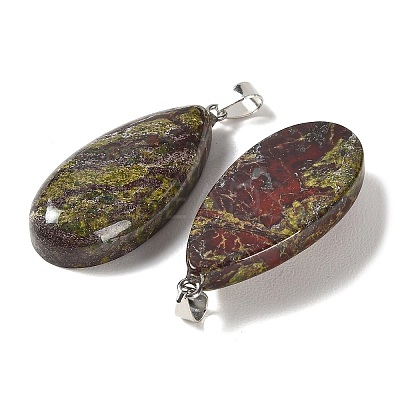 Natural Dragon Blood Pendants GG-CBACB71-02P-05-1