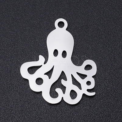 Non-Tarnish 201 Stainless Steel Pendants STAS-N090-JN847-1-1