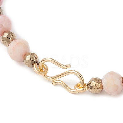 Glass Beaded Bracelets for Women BJEW-JB12137-02-1