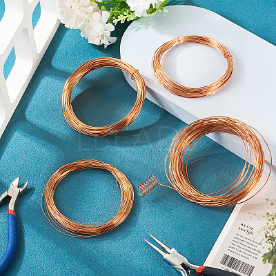 4 Rolls 4 Sizes Round Aluminum Wire AW-TA0001-04B-01-1