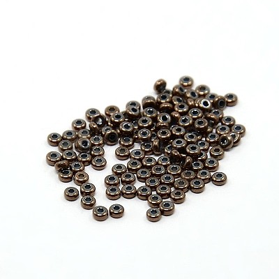 Electroplate Non-magnetic Synthetic Hematite Beads Strands G-J216D-04-1