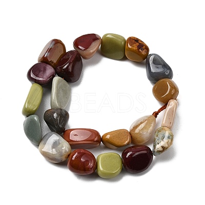 Natural Alashan Agate Beads Strands X-G-B161-B08-1