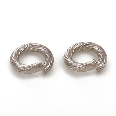 Tarnish Resistant 304 Stainless Steel Open Jump Rings STAS-G224-23P-05-1