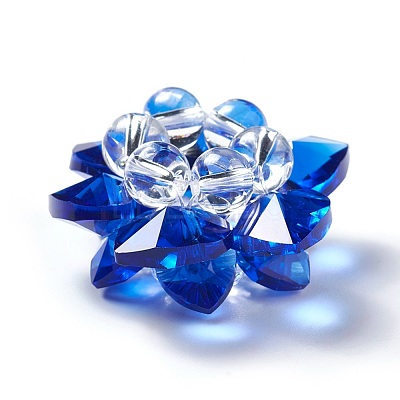 Glass Woven Beads GLAA-F088-F-1