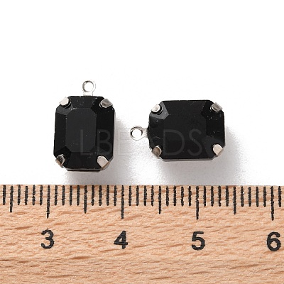 Rhinestone Pendants RGLA-P038-02P-07-1