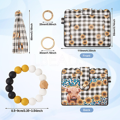 Silicone Beads Keychain KEYC-TAC00024-1