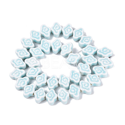 Handmade Porcelain Beads PORC-Q008-09J-1
