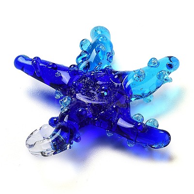 Handmade Lampwork Pendants LAMP-A004-05E-1