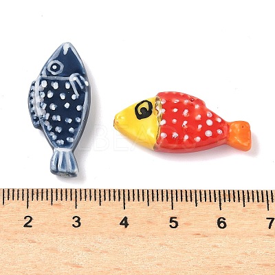 Handmade Porcelain Beads PORC-A030-01A-1