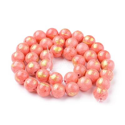 Natural Mashan Jade Beads Strands G-F670-A04-8mm-1