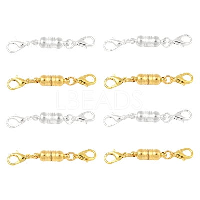 8 Sets Brass Magnetic Clasps Converter KK-FS0001-54-1