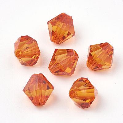 Transparent Acrylic Beads TACR-S146-6mm-11-1