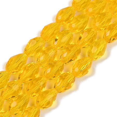 Transparent Glass Beads Strands EGLA-N013-T4mm-D04-1