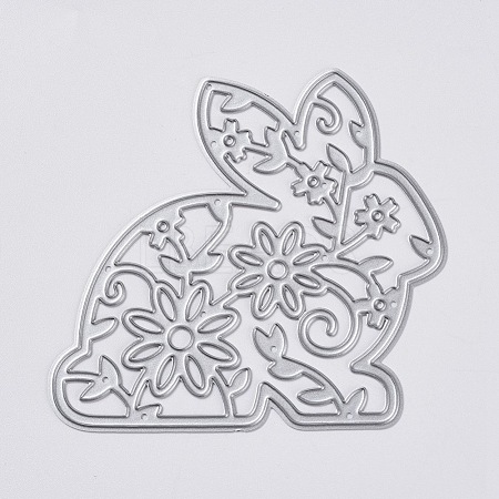 Bunny Carbon Steel Cutting Dies Stencils DIY-L024-33-1
