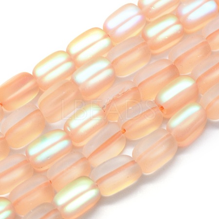 Synthetic Moonstone Beads Strands G-E503F-A06-1