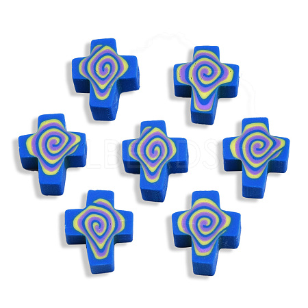 Handmade Polymer Clay Beads CLAY-T020-30A-1