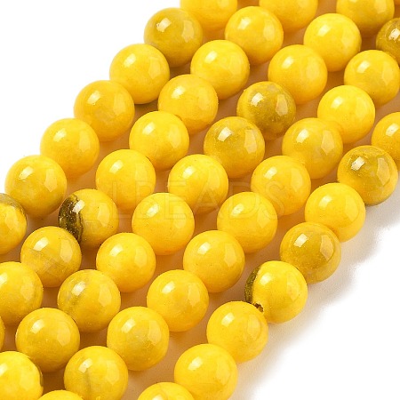 Natural Persian Jade Beads Strands G-A255-A02-02I-1