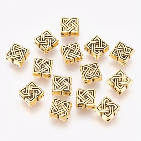 Tibetan Style Alloy Beads LS-GLF0867Y-1
