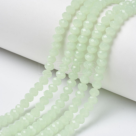 Glass Beads Strands EGLA-A034-J1mm-D01-1