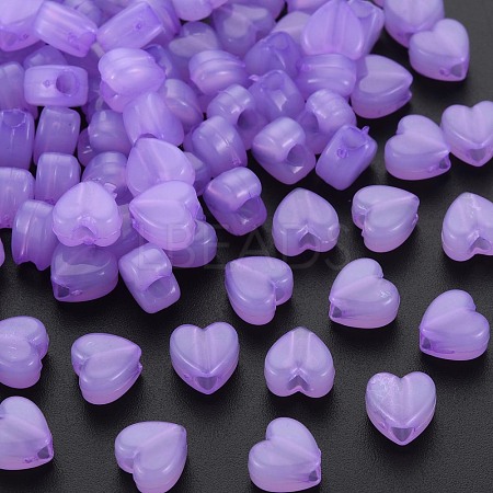 Imitation Jelly Acrylic Beads MACR-S373-95-EA04-1