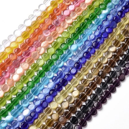 Cat Eye Beads Strands CE-C006-08A-1