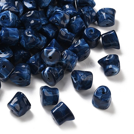 Acrylic Imitation Gemstone Beads MACR-K359-67C-1