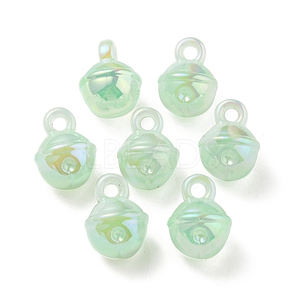 UV Plating Rainbow Iridescent Acrylic Pendants OACR-P010-19F-1