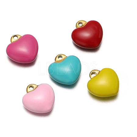 Valentine's Day Stainless Steel Charms PW-WG89663-01-1