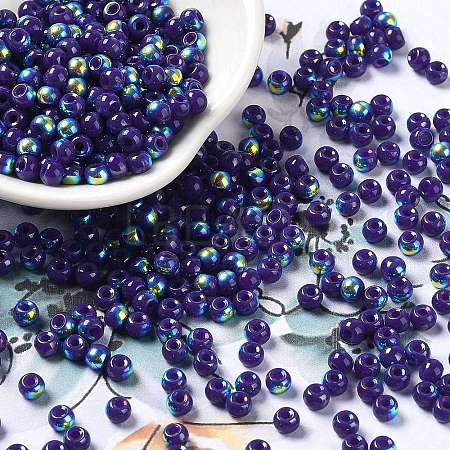 Glass Seed Beads SEED-H002-A-A619-1