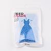 12/0 1.5~2mm Baking Paint Glass Seed Beads Loose Spacer Beads X-SEED-S001-K17-3