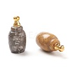 Natural Fossil Coral Pendants G-H200-02G-2