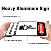 UV Protected & Waterproof Aluminum Warning Signs AJEW-WH0111-H06-4