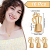 16Pcs Brass Charms KK-GO0001-51-2