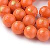Natural Mashan Jade Beads Strands G-F670-A05-10mm-5