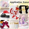 Solid Color Organza Ribbons ORIB-E005-A10-7