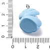 Opaque Resin Pendants RESI-P043-01P-04-3