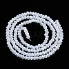 Electroplate Glass Beads Strands EGLA-A044-J1mm-B06-3