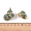 Natural Sea Shell Pendants SSHEL-N038-56-3