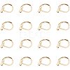 304 Stainless Steel Leverback Earring Findings STAS-PH0018-28G-1