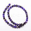 Natural Fire Crackle Agate Bead Strands G-K166-06F-8mm-01-2