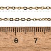 Ion Plating(IP) 304 Stainless Steel Cable Chains Necklaces NJEW-F226-04G-04-3