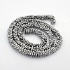 Electroplate Non-magnetic Synthetic Hematite Beads Strands G-J209B-02-2