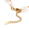 Brass Crescent Moon Bracelets BJEW-JB05557-4