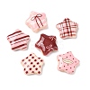 Printed Opaque Acrylic Beads OACR-I027-02-2