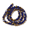 Electroplate Glass Beads Strands EGLA-P061-01A-05-2