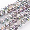 Electroplate Glass Bead Strands EGLA-J140-HP01-14mm-1