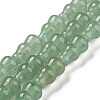 Natural Green Aventurine Beads Strands G-C039-A09-1