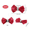 Detachable Polyester Shoe Decorations AJEW-WH0283-29A-2
